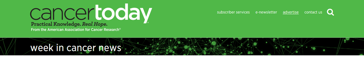 AACR week in cancer news