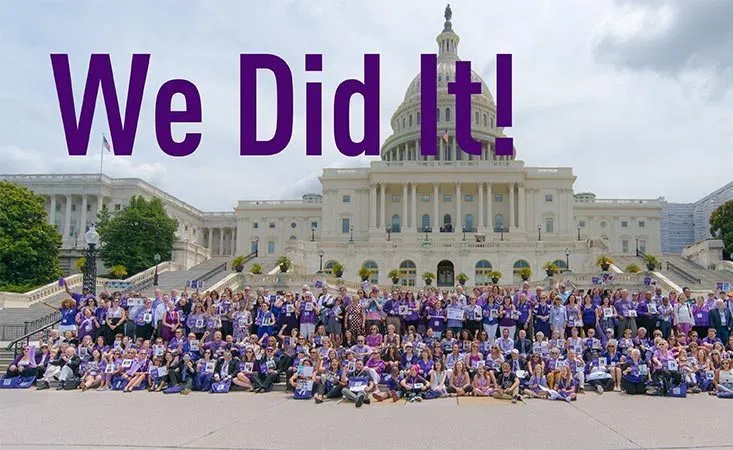 PanCAN DoD fund we did it